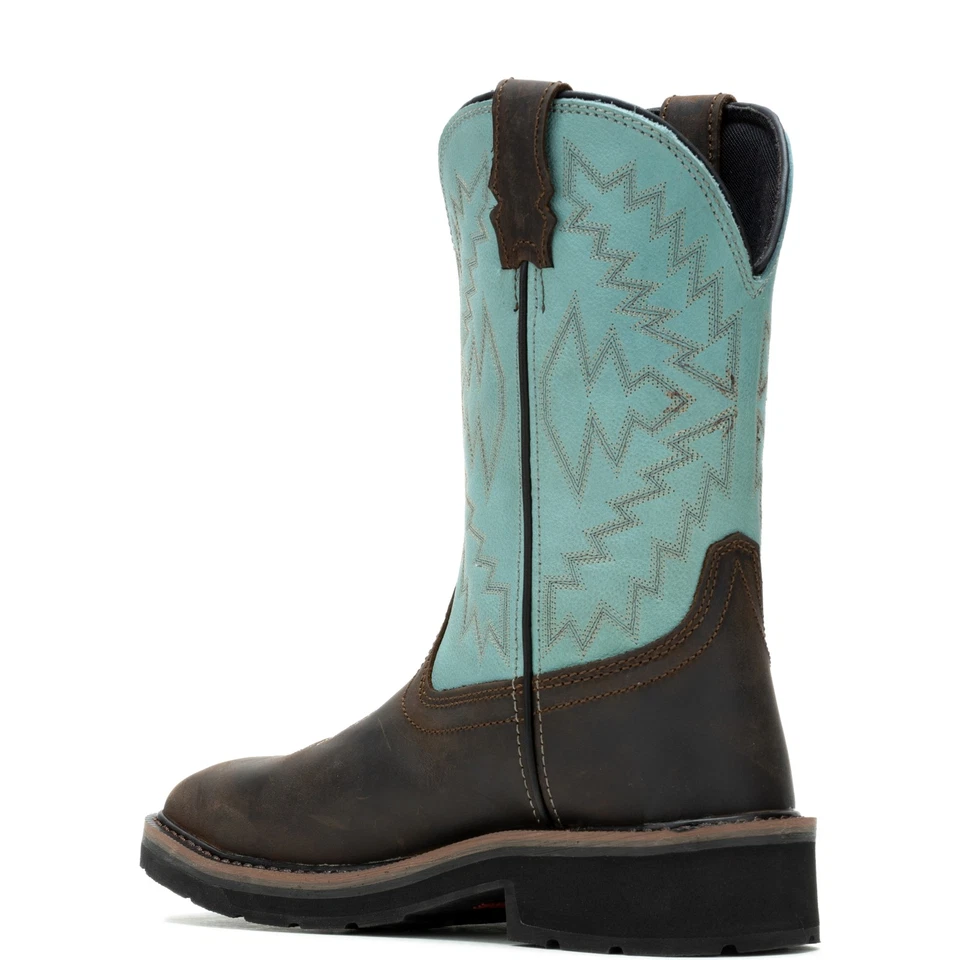 Wolverine Mujeres Rancher Arrow Puntera de Acero Wellington Botas de Trabajo Zapatos Foto 3 de 4