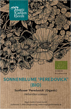 Girasole 'Peredovick' (Helianthus Annuus) Biologico - Circa 50 Semi Pianta Ornam