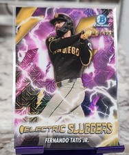 Topps 2026 Bowman Chrome Mojo Electric Sluggers Fernando Tatis Jr. ES-3 048/199