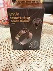 LIVUP SMART RING HEALTH TRACKER Black Size 9 BRAND NEW