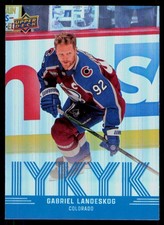 2025-26 Upper Deck IYKYK- Gabriel Landeskog #IYKYK-2 Colorado Avalanche