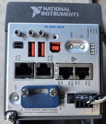 NI cRIO-9030 CompactRIO Controller, Intel Dual-Core, 4-Slot, NI MAX Tested +PSU