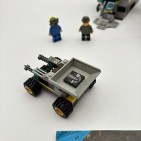 LEGO Rock Raiders Tunnel Transport 4980 Not Complete Has Figs & Instructions
