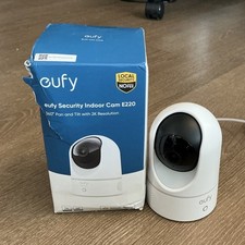 2x eufy Indoor Cam E220 2K Pan  Tilt Cameras