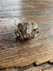 Juhls Kautokeino Sterling Silver sami ring Norway Norwegian vtg estate 2799