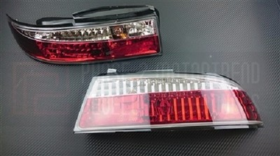 Phase 2 Crystal Clear Rear Tail Light Kit 3pcs For Nissan S14