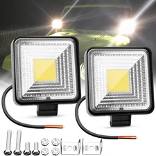 2x 4inch LED Work Light Bar Offroad Spot Flood Pods ATV 4WD SUV Driving Fog Lamp