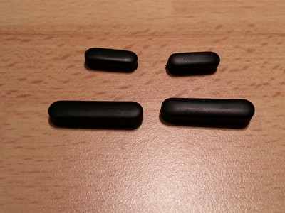 Gummi-Unterteil Abdeckung Unterseite Für EMACHINES E442 - PEW86