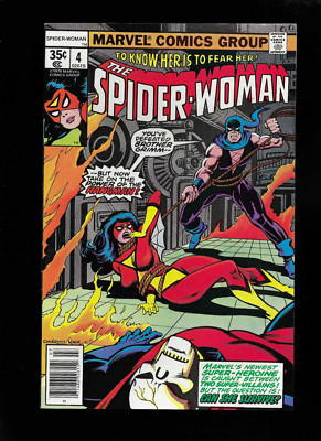 Spider-Woman #4 (1978) CLASSIC COCKRUM BONDAGE COVER The Hangman APP