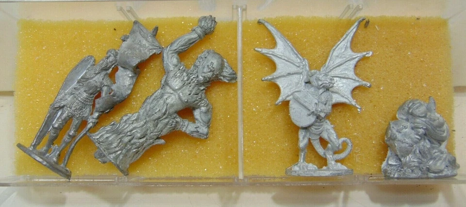 Vintage Lead Pewter Minis 1970s-80s D&D BIG LOT 30 Pcs RARE LOOK Ral Partha + - Image 2 of 4