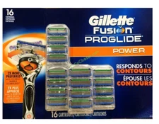 Gillette Proglide Power, Fits  Proglide & Fusion Razors, 16 Cartridges