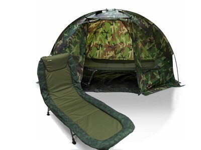 Wide Guy Cyprinus Wide Bedchair Camouflage Cyprinus Sleep System