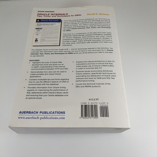 Oracle Internals: Tipps, Tricks und Techniken für DBAs 2002 Erstdruck PB - Bild 6 von 13
