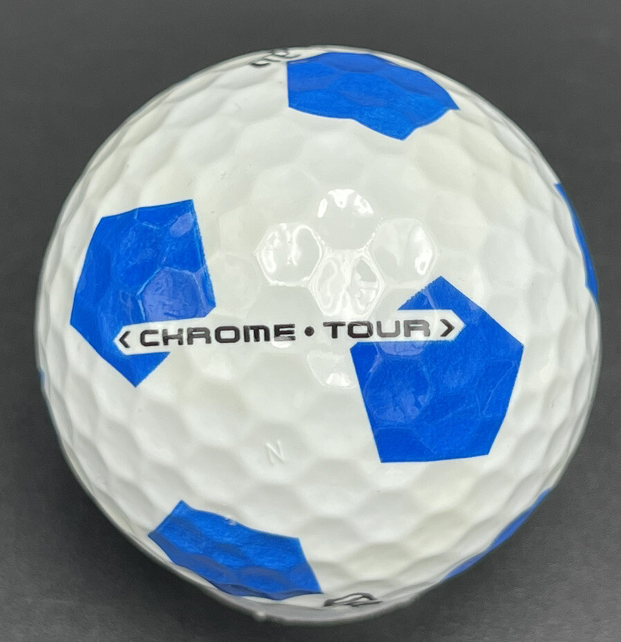 Blue Truvis Japan Only Release Issue Golf Ball (1) Callaway Chrome Tour