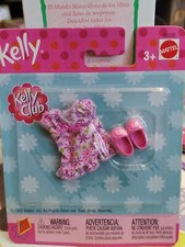 2002 Mattel KELLY CLUB Pink Dress and Pink Shoes 68230 New