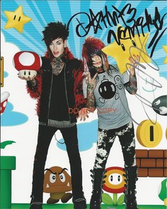 Blood On The Dance Floor Band Reprint Signed 8x10 Photo 3 Rp