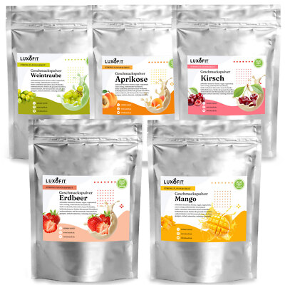 Geschmackspulver Fruit Flavour Pulver kalorienarm 300 g