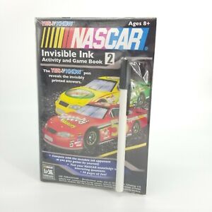 Invisible Ink Yes & Know  NASCAR Game Book 1 Travel Activity NEW