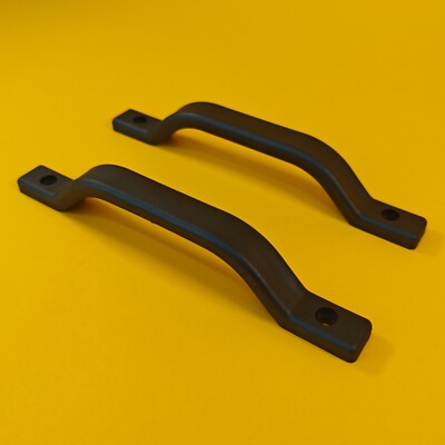 2x Haltegriff Kunststoff 246 mm schwarz LKW Anhänger Busse Transporter Pferdeboxen
