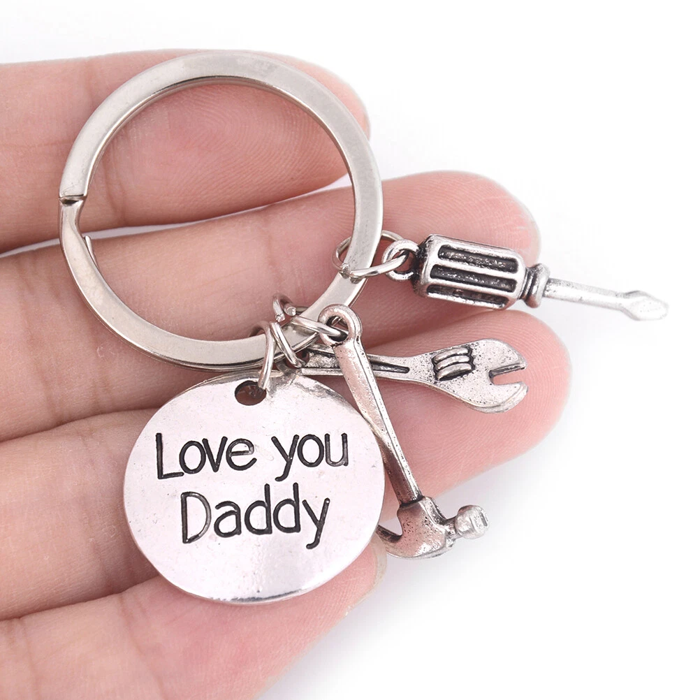 Love you shop daddy keyring