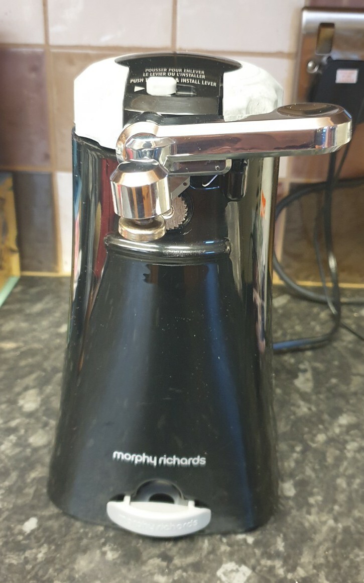 Morphy Richards Multifunction Can Opener Black 46718 798256067341 eBay