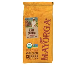 Mayorga USDA Organic Coffee Cafe Arabica Dark Roast Whole Bean, 2 Pounds NEW