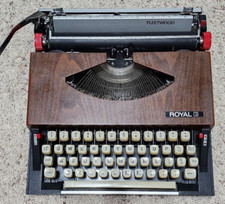 1968 Royal (Silver-Seiko) Fleetwood #MR 8878712 Typewriter With Box Mint thumbnail