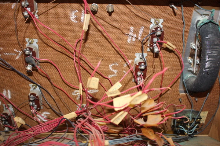 Handmade Wood Traintrack Control Panel Manostat Throttle Voltmeter Steampunk - Image 3 of 4