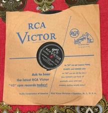 I Saw Mommy Kissing Santa Claus 10” RCA Victor Record Nice VG+