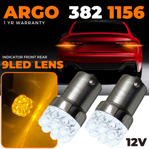 For Audi A4 B8 Rear Indicator Light Bulbs P21w Led Amber Bulb 2008-2015 ...