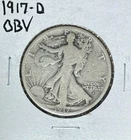 1917-D OBV WALKING LIBERTY SILVER HALF DOLLAR ~NICE LOOKING COIN~