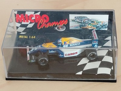 Paul´s Model Art - Williams Renault Riccardo Patrese 64 Microchamps Metal F1