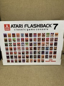 Atari Flashback 7 Classic Game Console - Black/Orange