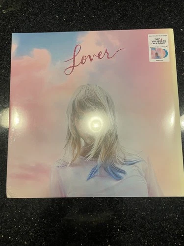 Taylor Swift - Lover - Pink & Blue Double Vinyl New & Sealed - TinySleeve crease