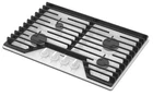 Whirlpool 30 in. 4-Burners Recessed Gas Cooktop WCGK3030PW - Picture 3 of 4