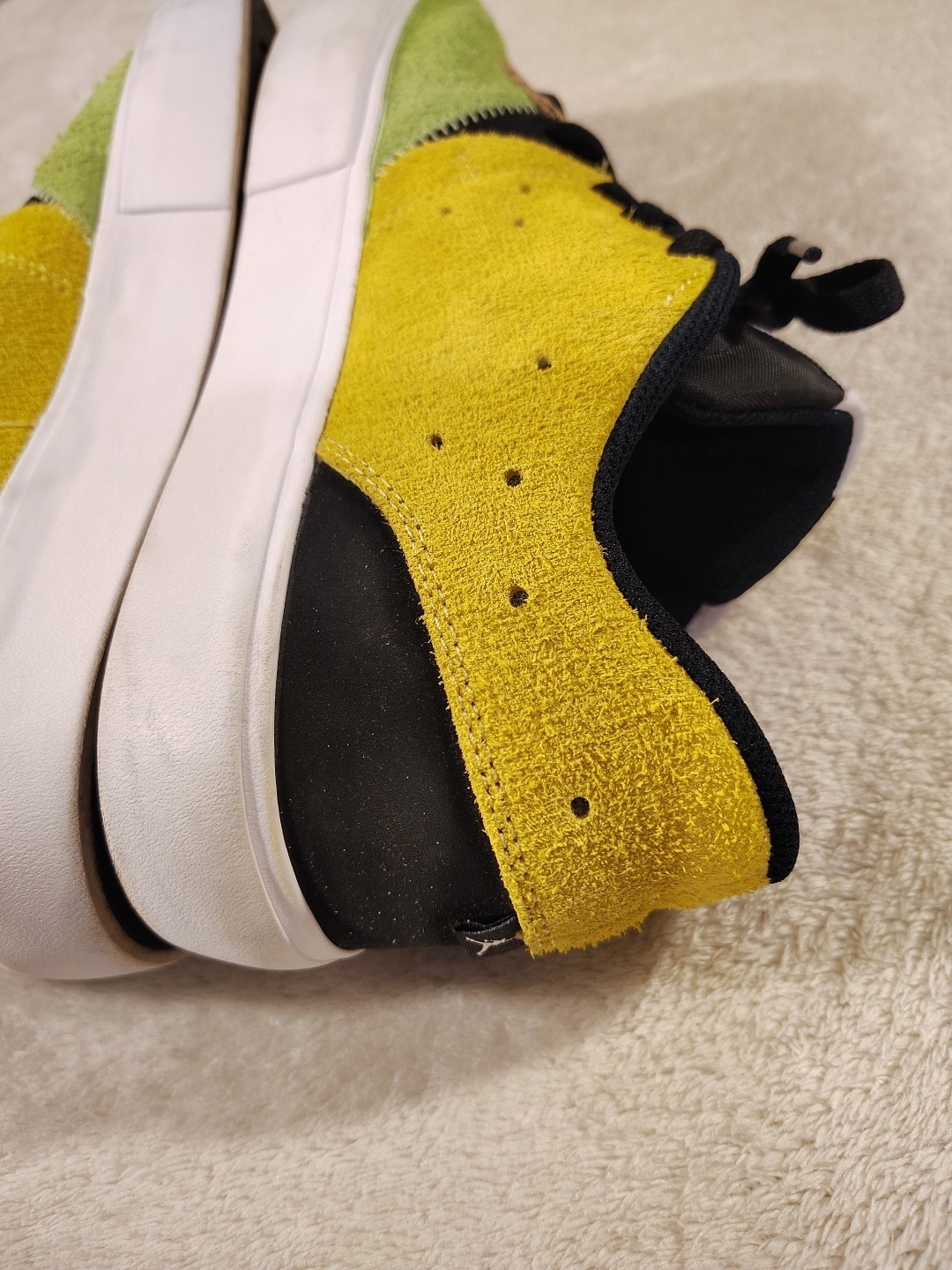 VTG Nike Jordan Mens 9.5 Series .03 Dear 90's Low Top SUEDE DJ0420-700 Key Lime thumbnail 14