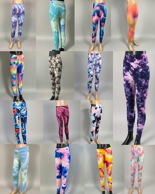 Mädchen flippiges Design weiche stretchige Leggings, Größe & Farben wählbar! 4-11 Jahre