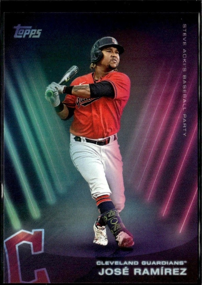 2022 Topps X Steve Aoki - Jose Ramirez #129 for sale | eBay