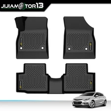 Floor Mats TPE Fit For 2016-2019 Chevrolet Cruze (Not Fit 2016 Cruze Limited)