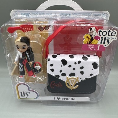 Disney ILY 4Ever Tote-ily Teenies Serie 1 Cruella Mini Puppe mit Zubehör