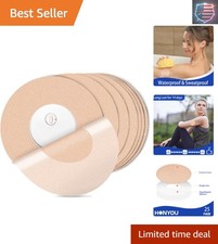 25Pack Freestyle Bandage for Libre 3 Sensor Covers Waterproof 14 Days Overpat...