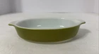 Vintage Avocado Green 10oz Pyrex Pixie Casserole Dish #700 Tableware Corning