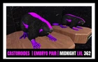 ARK Survival Ascended PvE CASTOROIDES MIDNIGHT TOP EMBRYO 362 PC/XBOX/PS5 ASA