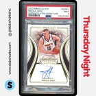 2022 IMMACULATE COLLECTION NIKOLA JOKIC SOPHISTICATED SIGNATURES AUTO /49 PSA 9