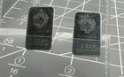Pair of 2  1-Gram .999 Silver Bar - Scottsdale Mint "Prepper Silver"