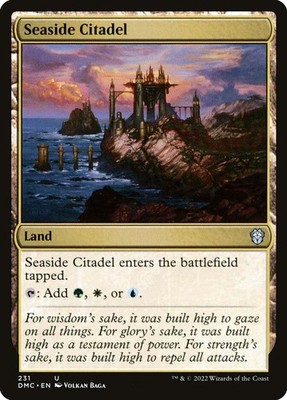MTG Seaside Citadel  - Dominaria United Commander #231