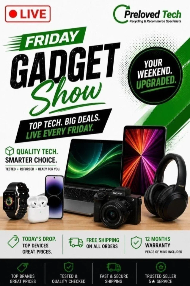 FRIDAY GADGET SHOW | £1 Starts on Top Tech | Fun, Laughs & Top Tech Banter