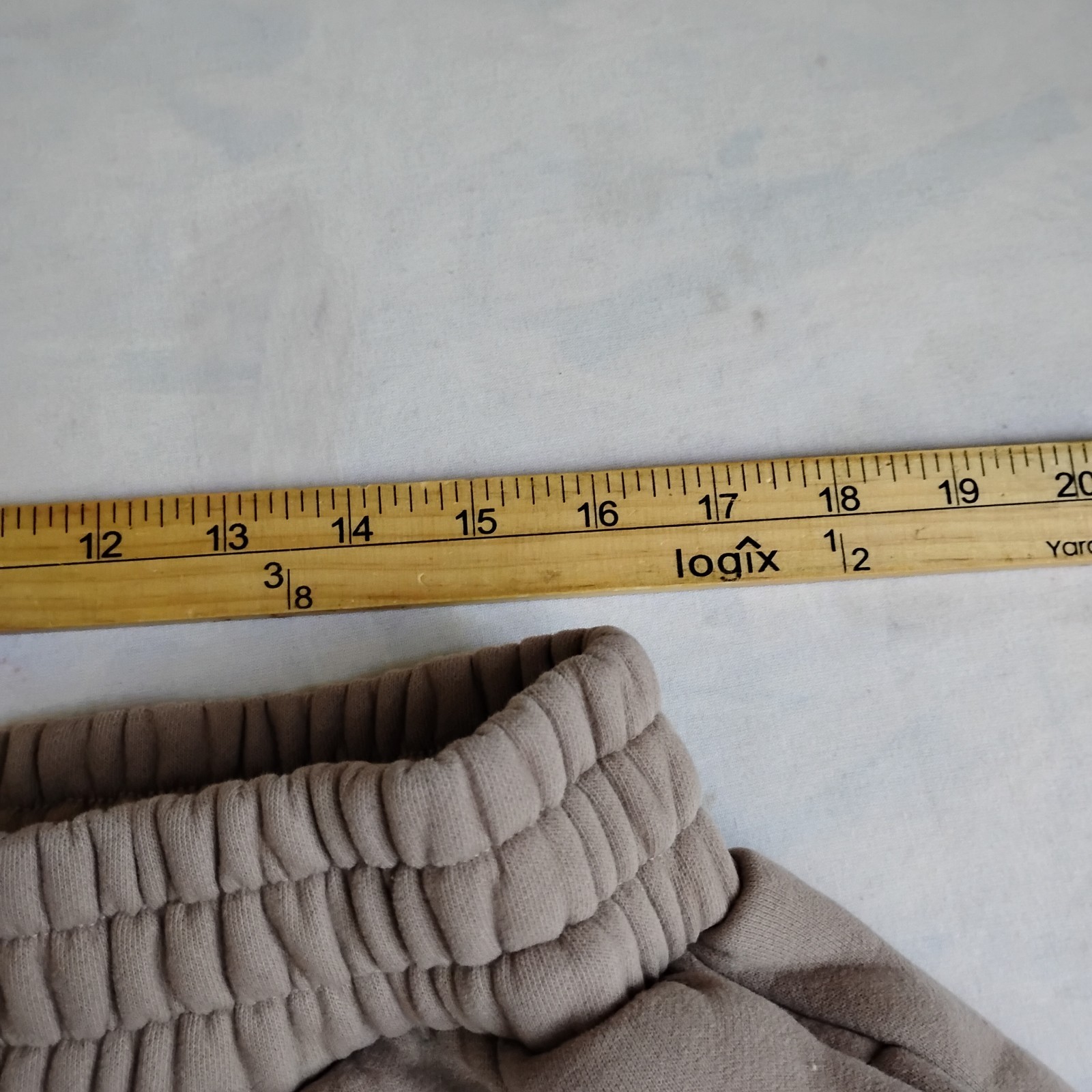 Comfrt Pants XL Thick Fleece Elastic Waist Sweatpants Pockets Straight Leg 