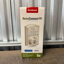 Kwikset Home Connect 620 Z-Wave Keypad Smart Lock Deadbolt Satin Nickel NEW
