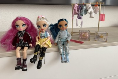 Rainbow High 3 Puppen mit Kleidung, Jr. High - Skyler Bradshaw, Amaja Raine